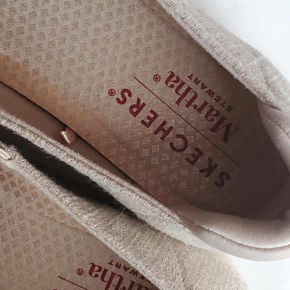 SKETCHERS X MARTHA STEWART BOBS SESAME BY THE BAY. ESPADRILKE SLIP ONS NWOT Sz11 - Picture 7 of 11